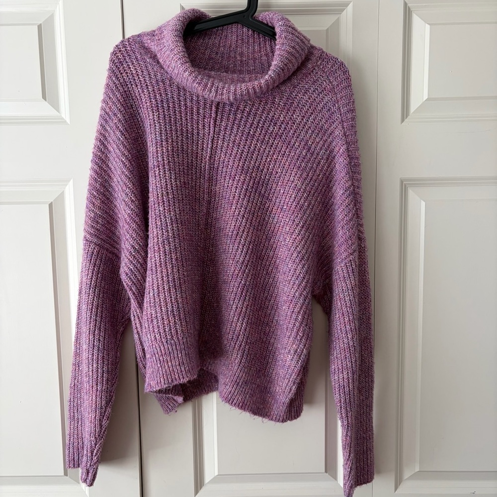 Lucky Brand Purple Knit Sweater